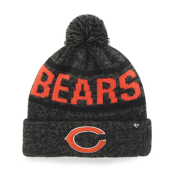 Chicago Bears Northmont Cuff Knit Charcoal 47 Brand Hat Detroit Game Gear