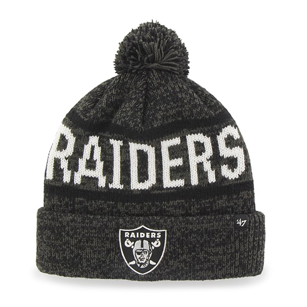 Oakland Raiders Northmont Cuff Knit Charcoal 47 Brand Hat