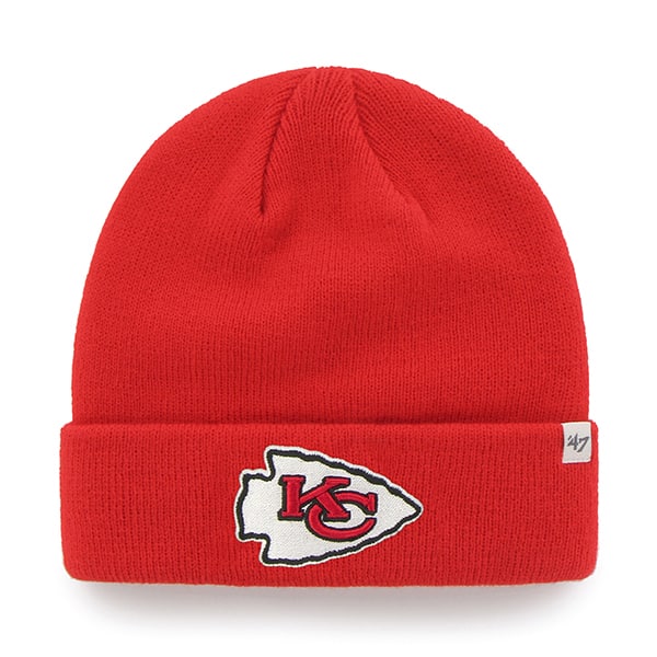 Kansas City Chiefs Raised Cuff Knit Torch Red 47 Brand Hat Detroit