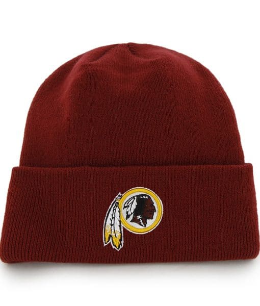 Washington Redskins Raised Cuff Knit Razor Red 47 Brand Hat - Detroit ...