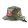 San Francisco 49ers 47 Brand Camo Bucket Hat