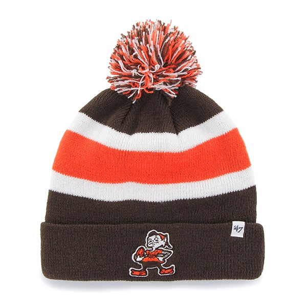 Cleveland Browns Breakaway Cuff Knit Brown 47 Brand Hat