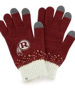 Washington Redskins Women's 47 Brand Razor Red Magic Mountain Gloves