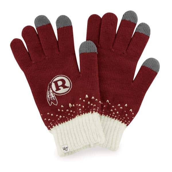 Washington Redskins Women's 47 Brand Razor Red Magic Mountain Gloves