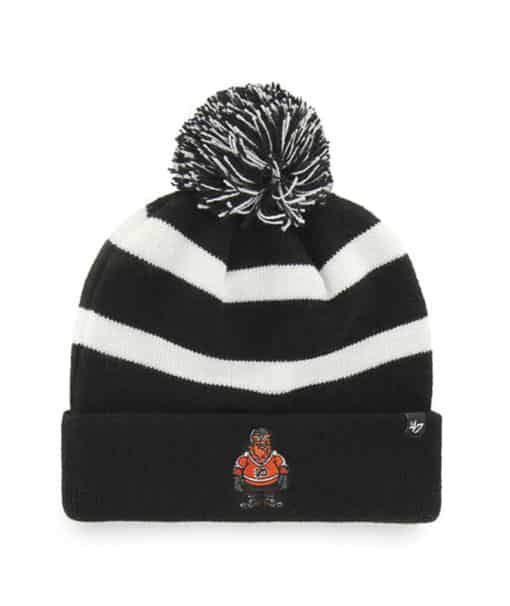Philadelphia Flyers 47 Brand Mascot Black Breakaway Cuff Knit Hat
