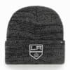 Los Angeles Kings 47 Brand Black Brain Freeze Cuff Knit Hat