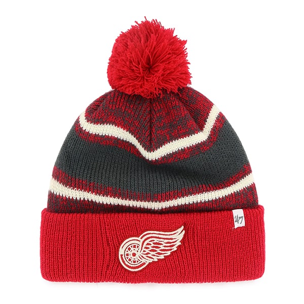 Detroit Red Wings Fairfax Cuff Knit Red 47 Brand Hat