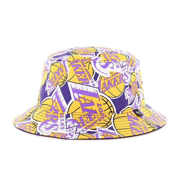 Los Angeles Lakers Bravado Seven Bucket White 47 Brand Hat
