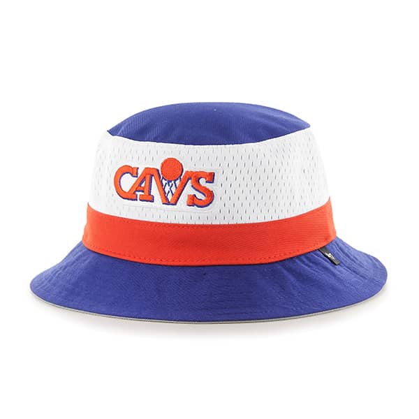 Cleveland Cavaliers Double Line Bucket Royal 47 Brand Hat