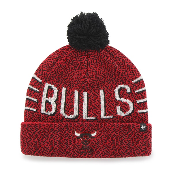 Chicago Bulls Mezzo Cuff Knit Red 47 Brand Hat