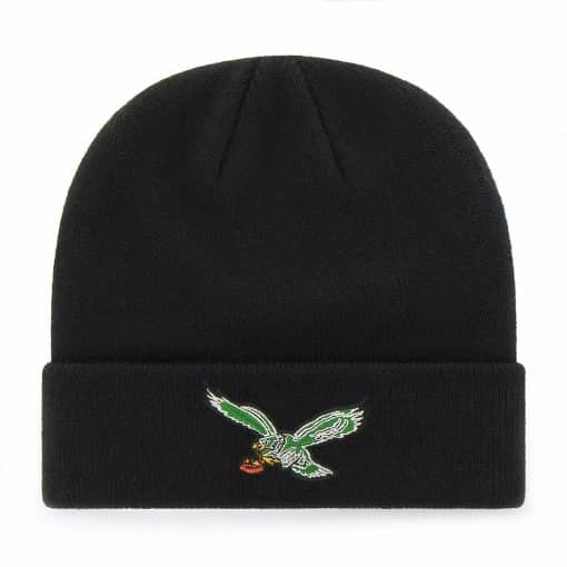 Philadelphia Eagles 47 Brand Black Classic Cuff Knit Beanie Hat