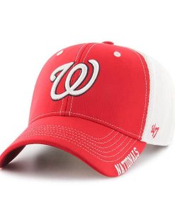 Washington Nationals 47 Brand MVP Alliance Red Adjustable Hat