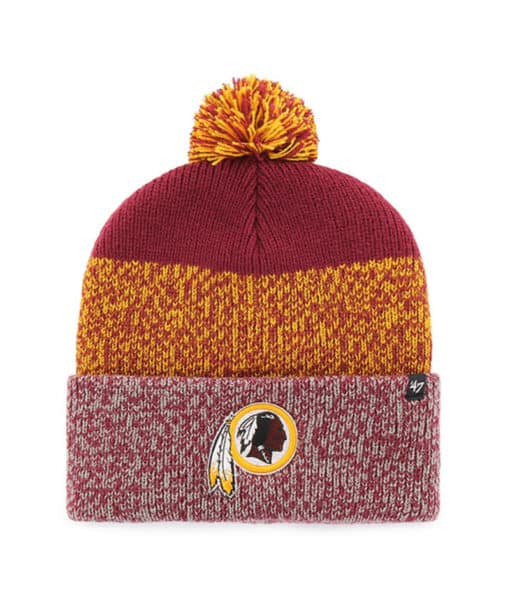 Washington Redskins 47 Brand Cardinal Static Cuff Knit Hat