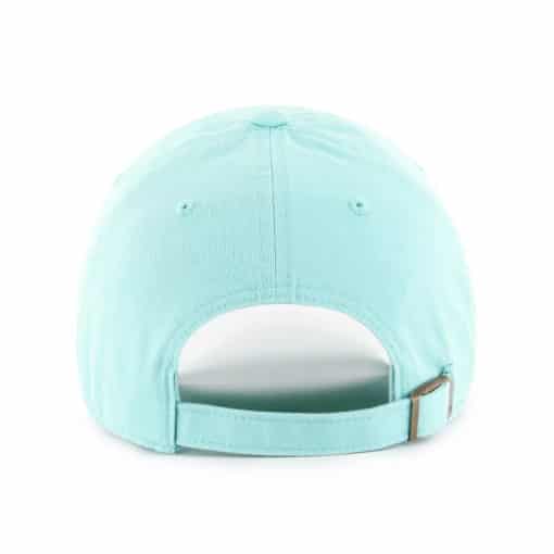 Detroit Tigers Women's 47 Brand Tiffany Blue Clean Up Adjustable Hat - Image 2