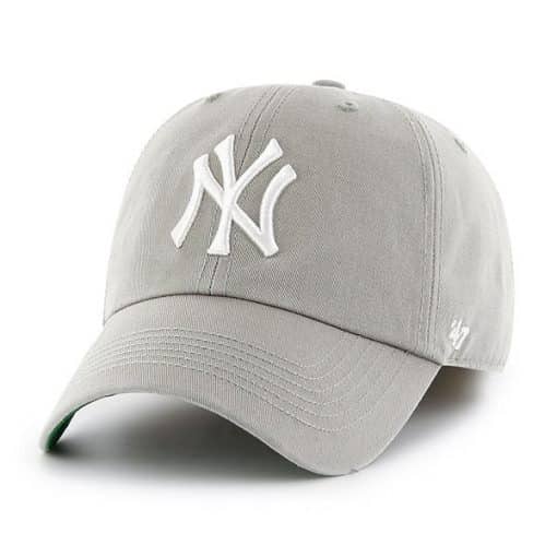 New York Yankees 47 Brand Gray Franchise Fitted Hat