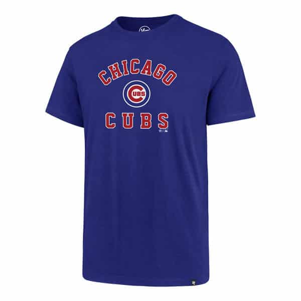 Chicago Cubs Men's 47 Brand Blue Rival T-Shirt Tee - Detroit Game Gear