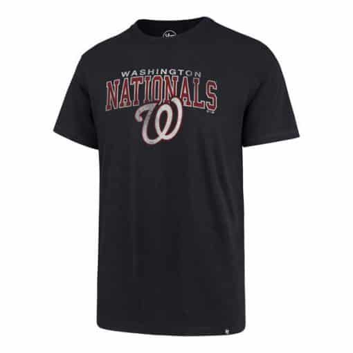 Washington Nationals Men's 47 Brand Navy Flanker T-Shirt Tee