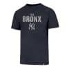 New York Yankees Men's 47 Brand The Bronx Navy T-Shirt Tee