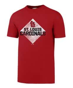 St. Louis Cardinals Men's 47 Brand Red Rival T-Shirt Tee