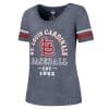 St. Louis Cardinals Women's 47 Brand Bluestone Scoop T-Shirt Tee