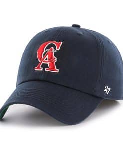 Los Angeles Angels 47 Brand Navy Classic Franchise Fitted Hat