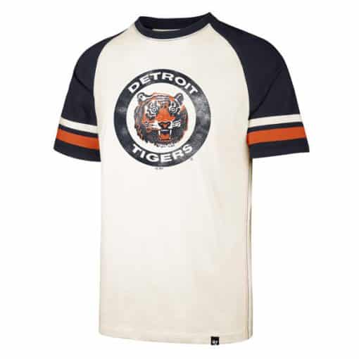 Detroit Tigers Men's 47 Brand Cream Cooperstown Opener T-Shirt Tee