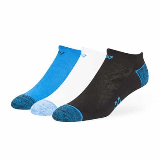 Detroit Lions 47 Brand Blade Team Color 3 Pack Low Cut Socks