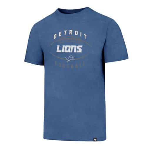 Detroit Lions Men's 47 Brand Blue Raz Club T-Shirt Tee