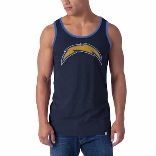 San Diego Chargers Men's 47 Brand Midnight Tank Top