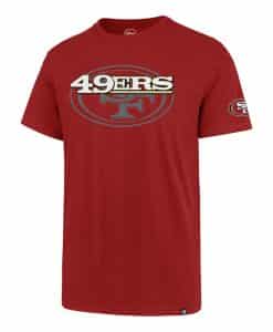 San Francisco 49ers Men's 47 Brand Red Rival T-Shirt Tee