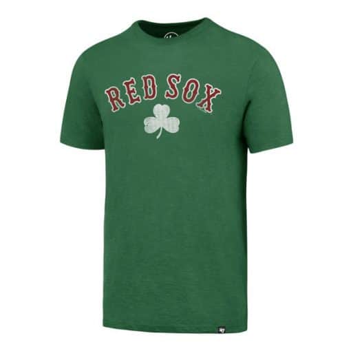 Boston Red Sox Men's 47 Brand Shamrock Green T-Shirt Tee