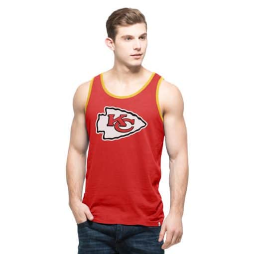 Kansas City Chiefs 47 Brand Men's Red Crosstown Tank Top