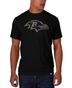 Baltimore Ravens Scrum T-Shirt Mens Jet Black 47 Brand