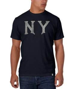 New York Yankees Scrum T-Shirt Mens Fall Navy 47 Brand