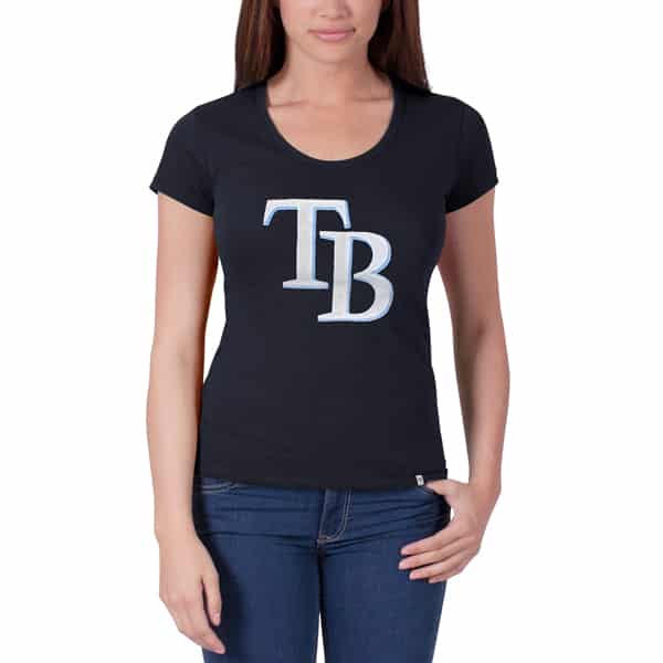 Tampa Bay Rays Knockout Scoop Womens Fall Navy 47 Brand