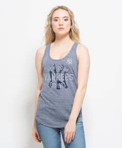 New York Yankees Splash Tank Top Womens Nightfall 47 Brand