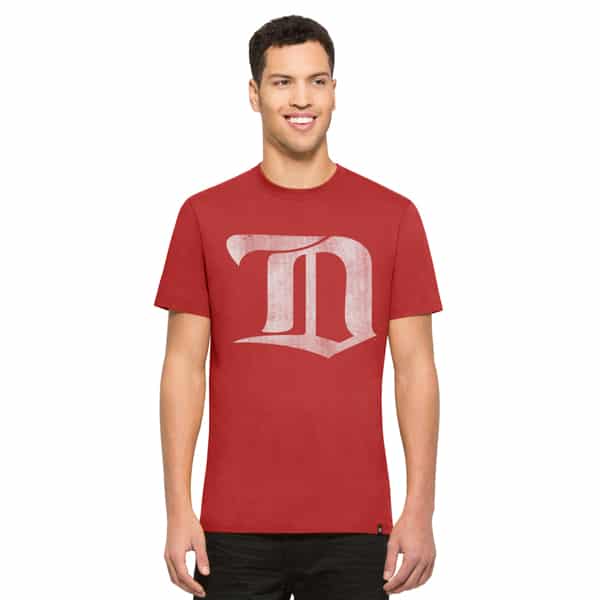 Detroit Red Wings Men's 47 Brand Red Rival T-Shirt Tee