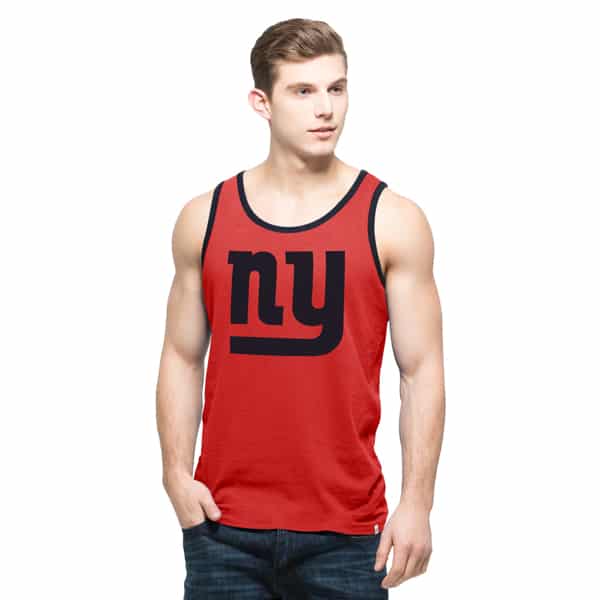 New York Giants Crosstown Tank Top Mens Rebound Red 47 Brand