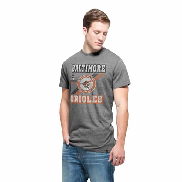 Baltimore Orioles Men's 47 Brand Cooperstown Cream T-Shirt Tee - Detroit  Game Gear