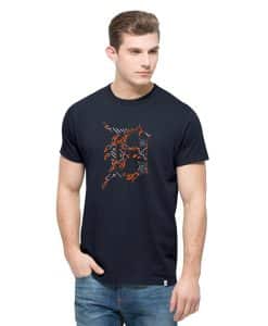 Detroit Tigers Men's 47 Brand Fall Navy Flanker T-Shirt Tee
