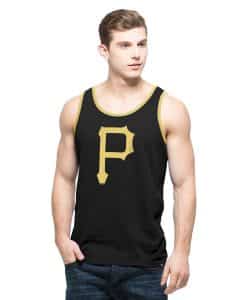 Pittsburgh Pirates Men's 47 Brand Black Crosstown Tank Top