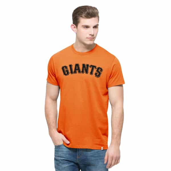 San Francisco Giants Crosstown Mvp T-Shirt Mens Carrot 47 Brand