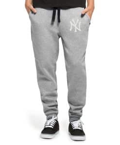 New York Yankees Gamebreak Cross-Check Pant Mens Slate Grey 47 Brand