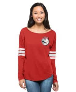 Cincinnati Reds Ultra Courtside T-Shirt Womens Rebound Red 47 Brand