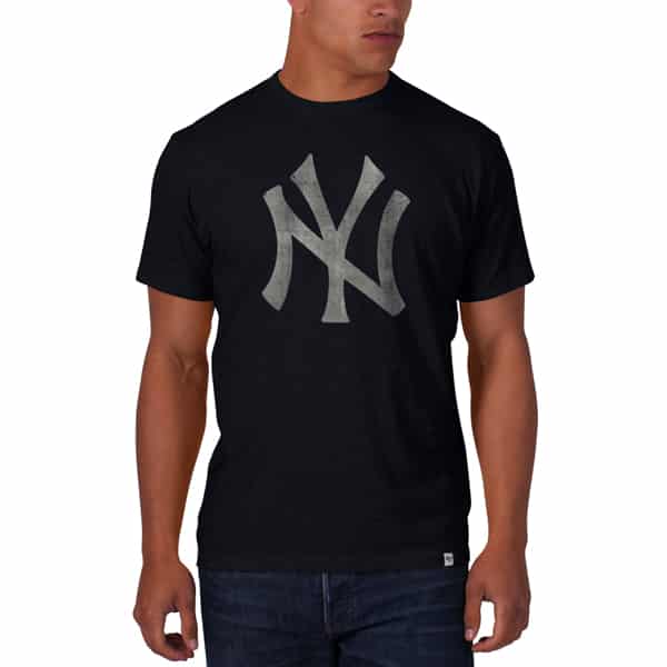 New York Yankees Scrum T-Shirt Mens Fall Navy 47 Brand