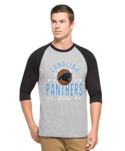 Carolina Panthers Lockdown Raglan Mens Olympus 47 Brand