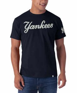 New York Yankees Fieldhouse T-Shirt Mens Fall Navy 47 Brand