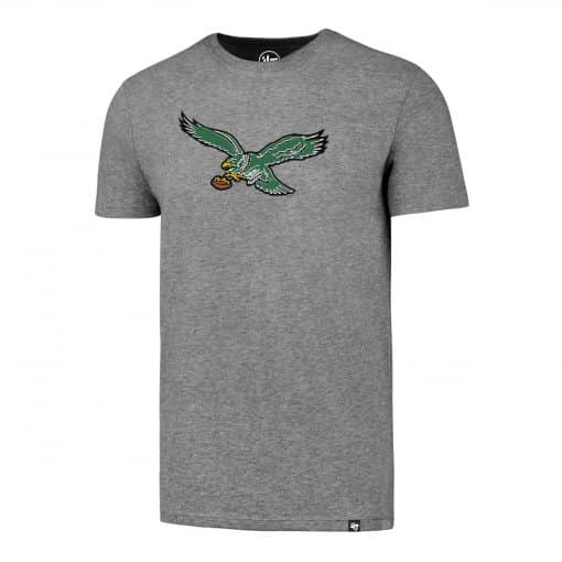 Philadelphia Eagles Men's 47 Brand Gray Classic Club T-Shirt Tee