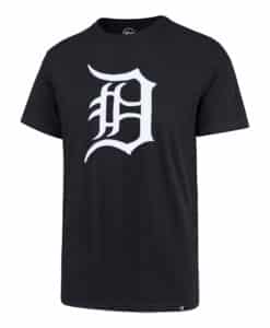 Detroit Tigers Men's 47 Brand Navy Knockout Fieldhouse T-Shirt Tee