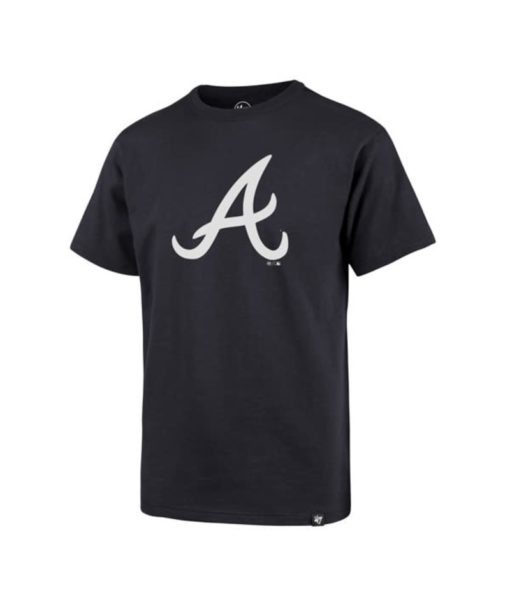 Atlanta Braves KIDS 47 Brand Navy Rival T-Shirt Tee